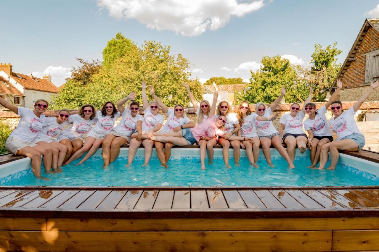 Maison D'Hote Privatisee Avec Piscine Et Jacuzzis 15 Pers Max Villa La Couture-Boussey Buitenkant foto